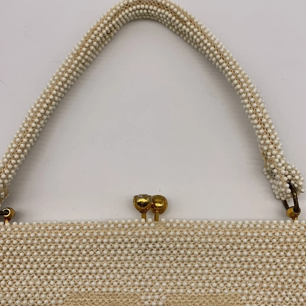 Lumured Petite Bead Vintage Handbag